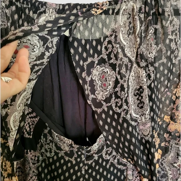 Free People seven wonders open back boho Mini Dress - Picture 8 of 16